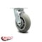 Service Caster 6 Inch Thermoplastic Rubber Wheel Swivel Caster with Roller Bearing SCC SCC-30CS620-TPRRD - alternate 6